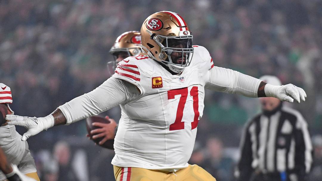 San Francisco 49ers offensive tackle Trent Williams (71)