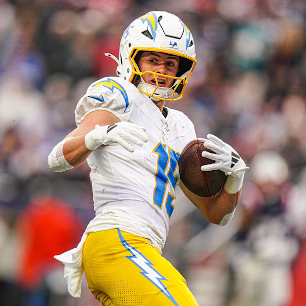 Los Angeles Chargers wide receiver Ladd McConkey