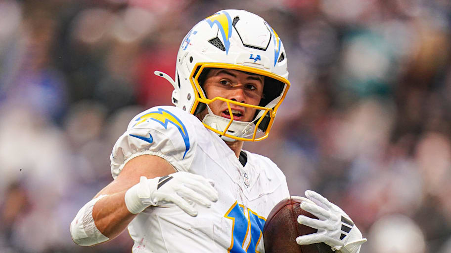 Los Angeles Chargers wide receiver Ladd McConkey