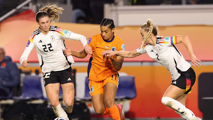 Jule Brand, Giulia Gwinn und Co. treten am Freitag gegen die Niederlande an Jule Brand, Giulia Gwinn und Co. treten am Freitag gegen die Niederlande an