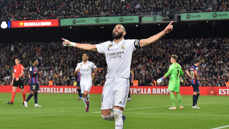 Karim Benzema stole the El Clasico show in April 2023.