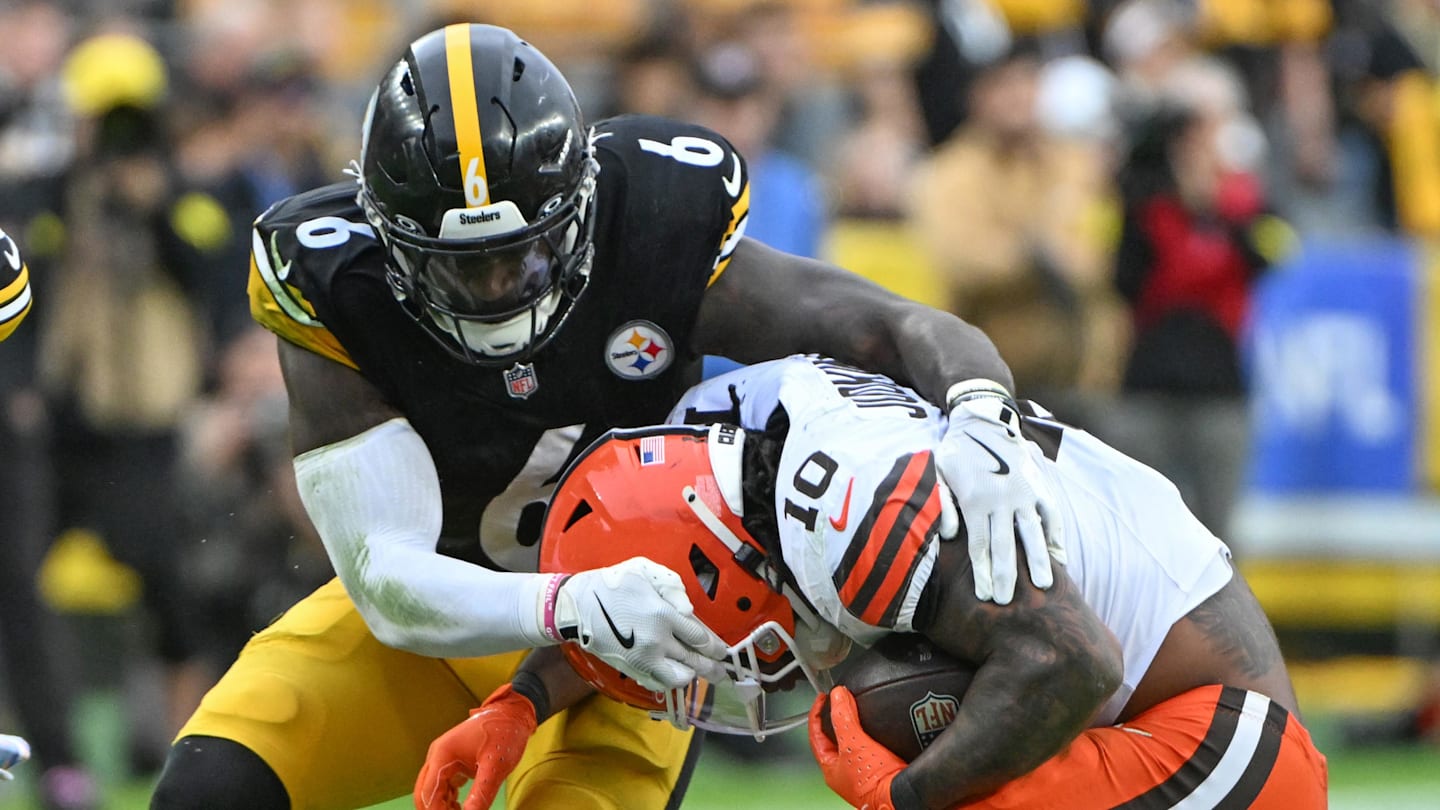 Steelers LB Receives Hefty Fine for Browns Hit