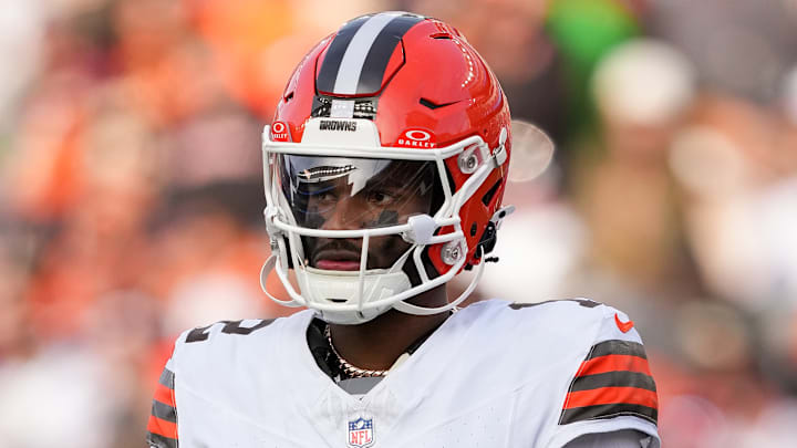 Cleveland Browns quarterback Shedeur Sanders