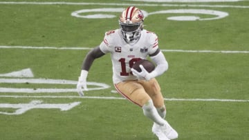 South Carolina football alum Deebo Samuel with the San Francisco 49ers