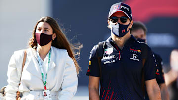 Sergio "Checo" Pérez se casó con Carola Martínez en 2018 y el Papa Francisco los bendijo
