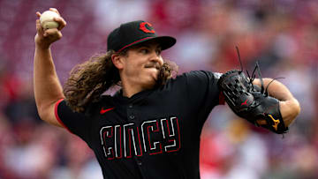 Cincinnati Reds starting pitcher Rhett Lowder