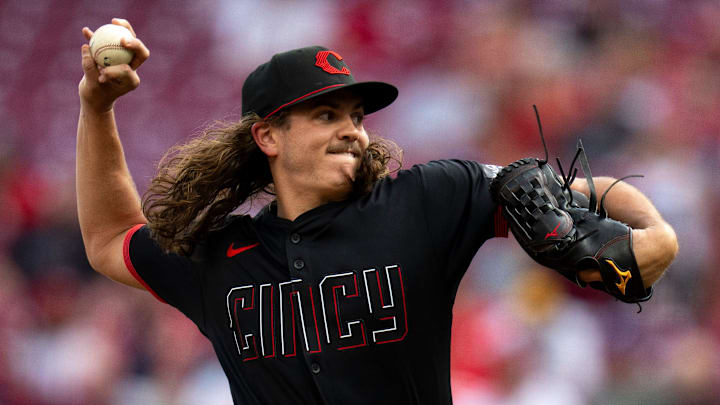 Cincinnati Reds starting pitcher Rhett Lowder