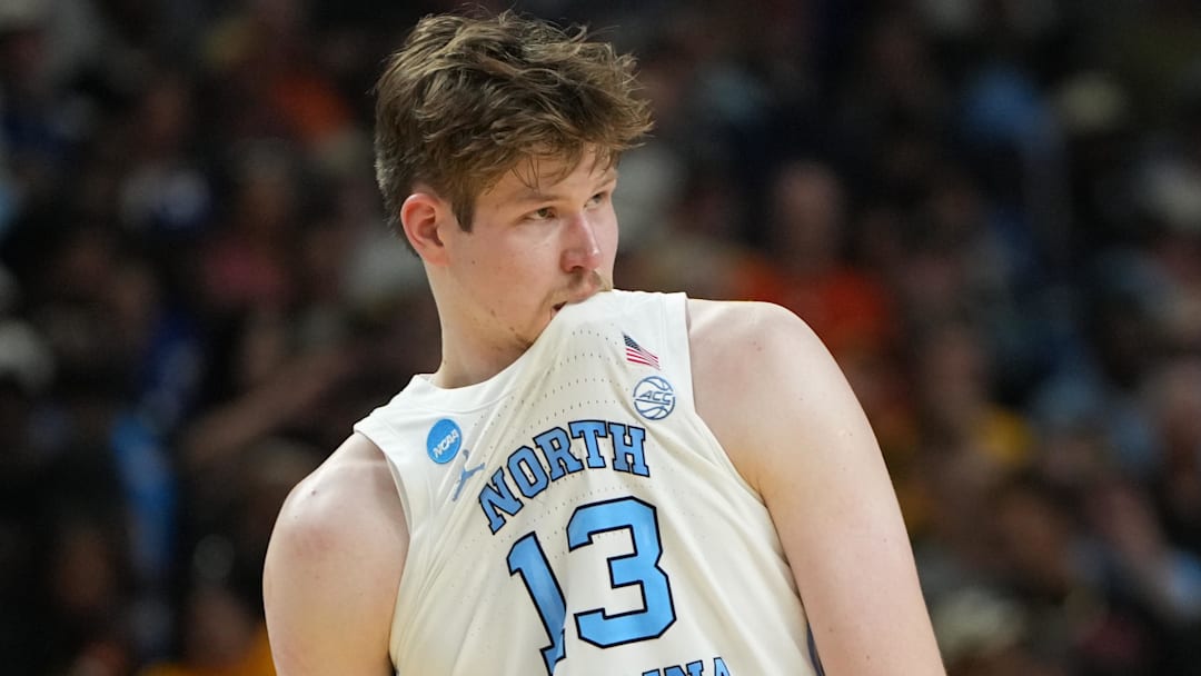 North Carolina Tar Heels center Henri Veesaar (13) North Carolina Tar Heels center Henri Veesaar (13)