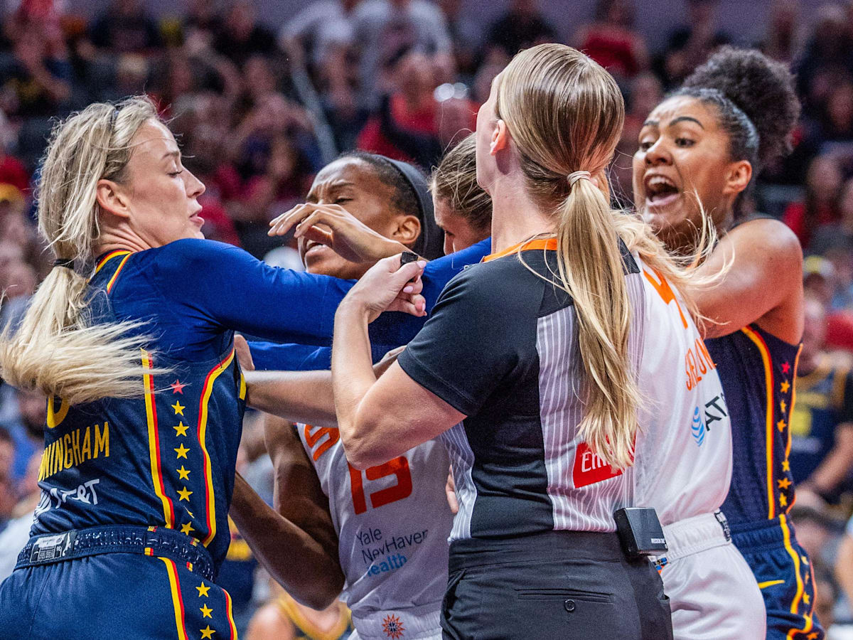 Sun Coach Blasts Sophie Cunningham for 'Stupid' Move After Caitlin Clark  Scuffle