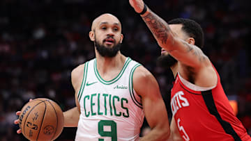 Boston Celtics, Houston Rockets, Jayson Tatum, Derrick White, Payton Pritchard, Kristaps Porzingis