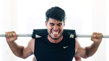 Carlos Alcaraz Training Session