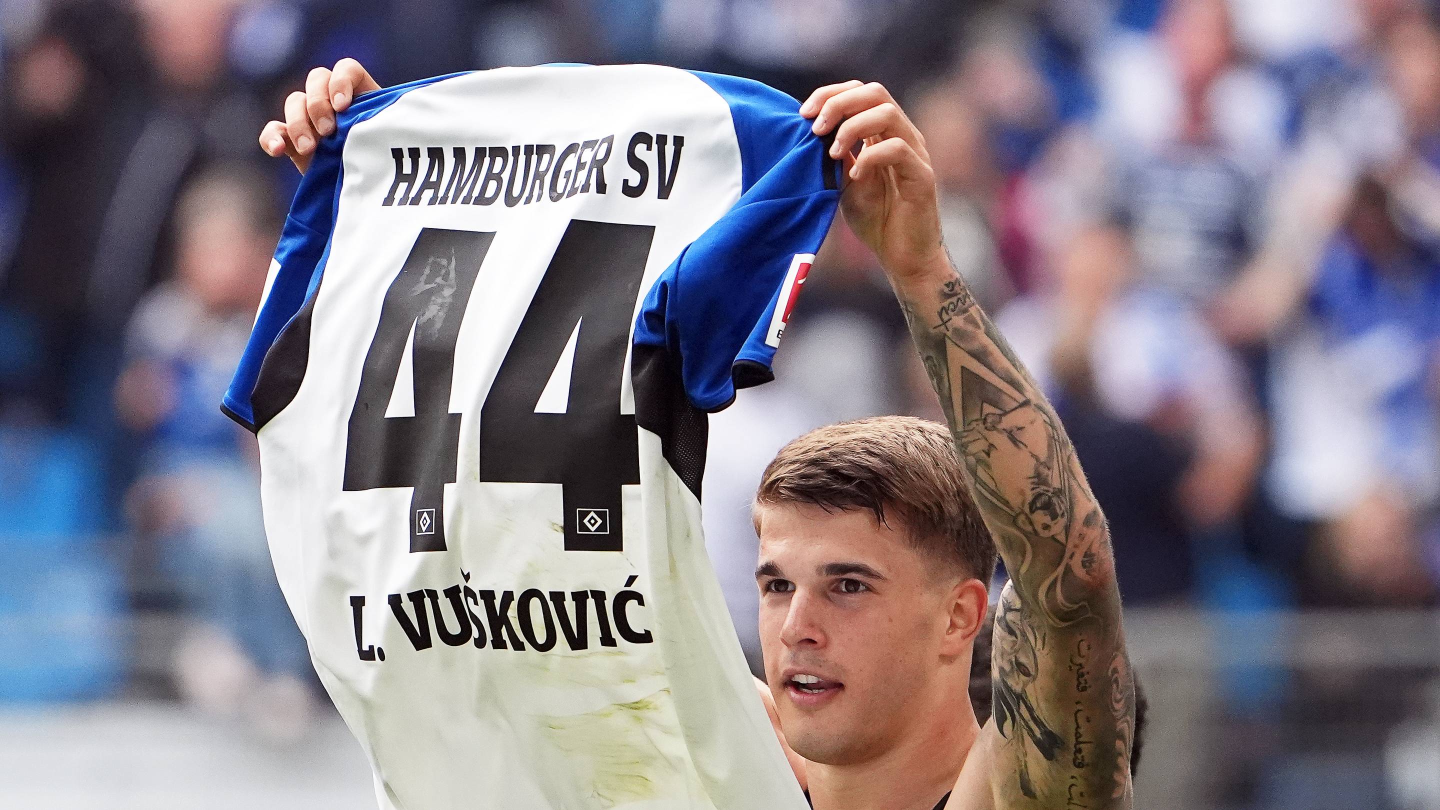 Luka Vuskovic sent a deafening message to Cristian Romero