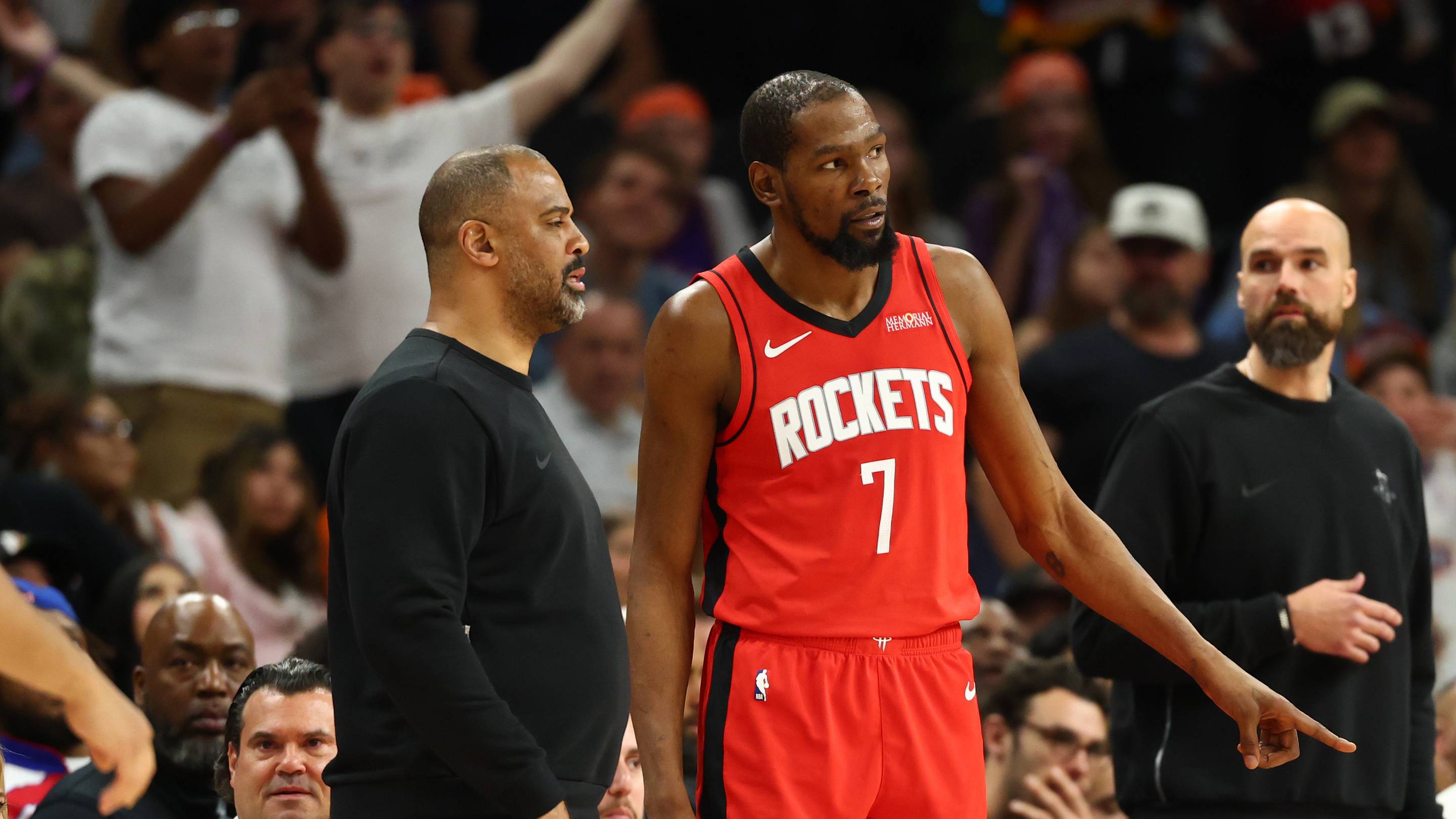 Durant, Udoka: Rockets’ Pace Creates Easy Buckets in Win vs. Mavs