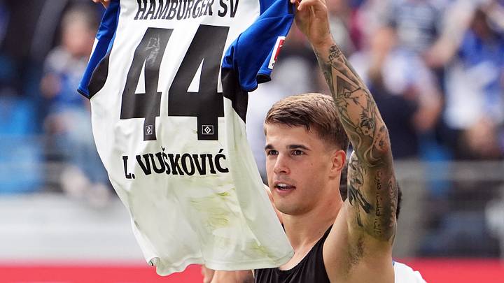 Luka Vuskovic wird den HSV wieder verlassen