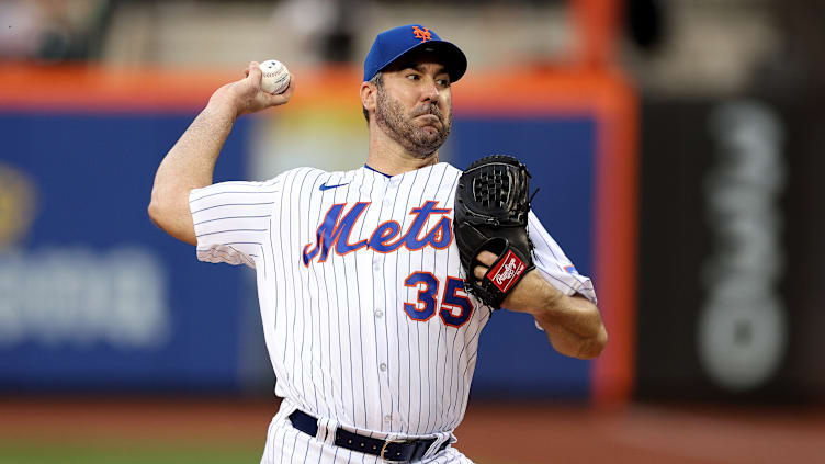 Justin Verlander (pictured above) was traded to the Houston Astros on Tuesday in exchange for two of Houston's top prospects.