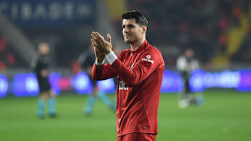 Álvaro Morata trocou o Milan pelo Galatasaray