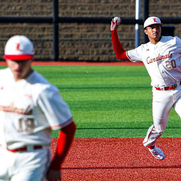 Louisville baseball infielder Jake Munroe