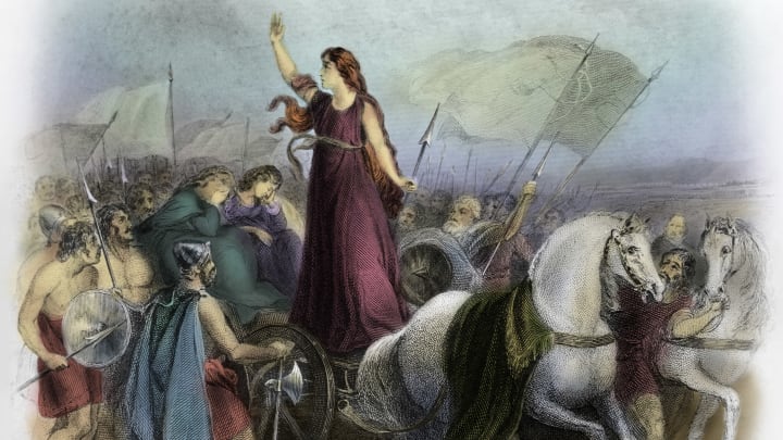 Boudica, Queen of the Iceni.