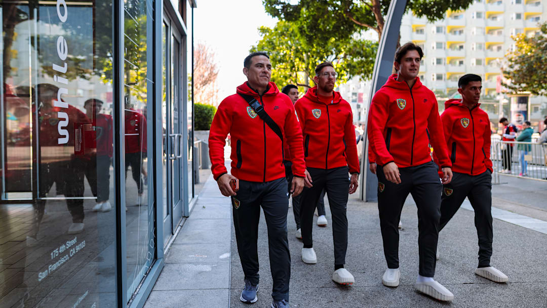 La selección mexicana varonil de flag football ya está en la sede del Super Bowl para enfrentar hoy a Estados Unidos.
