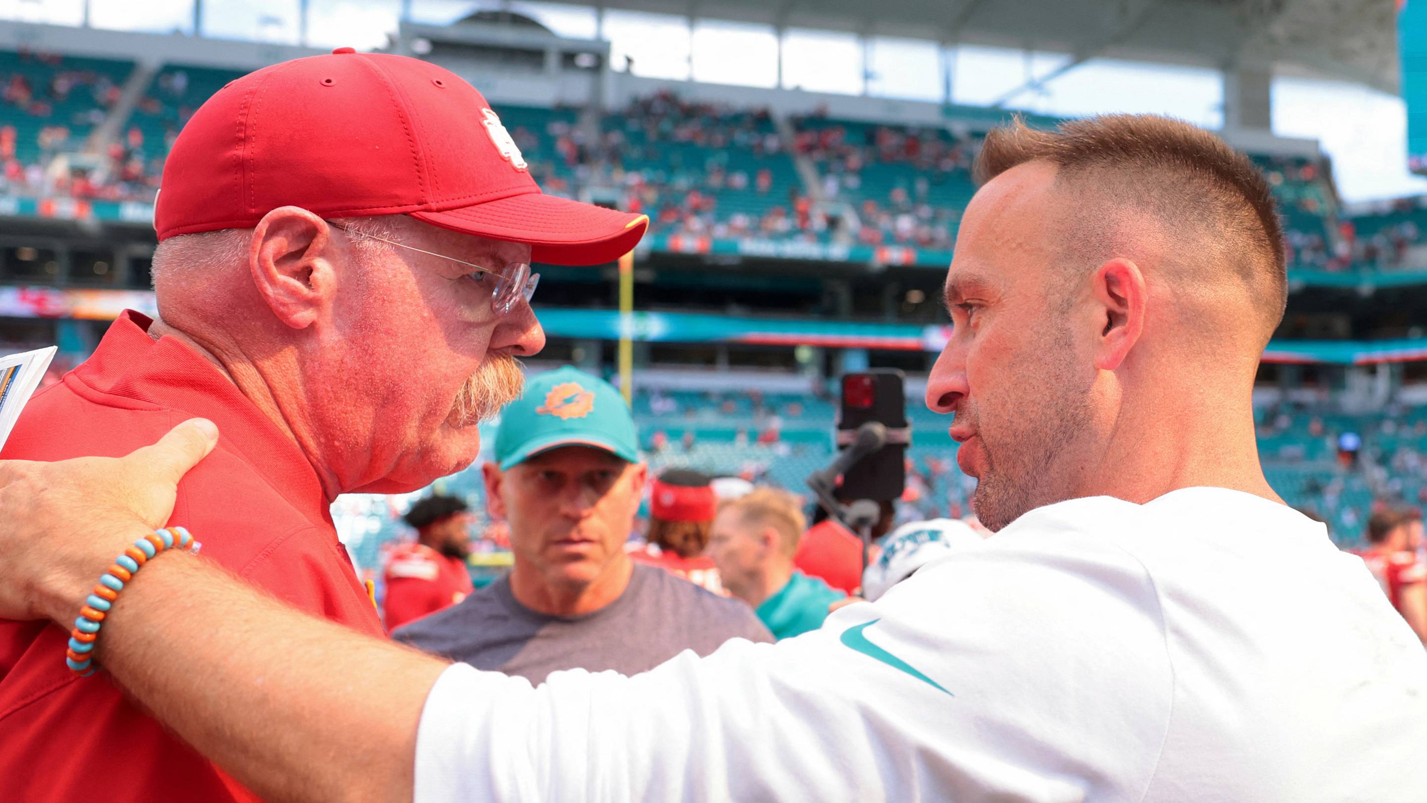 Andy Reid’s high praise for Jeff Hafley confirms Dolphins’ buy-in on new culture