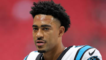 Carolina Panthers quarterback Bryce Young