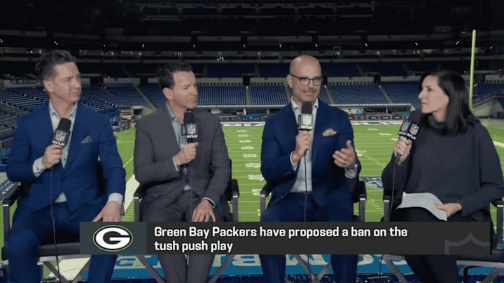A potential tush push ban is debated on NFL Network's The Insiders
