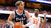 Duke basketball forward Jack White