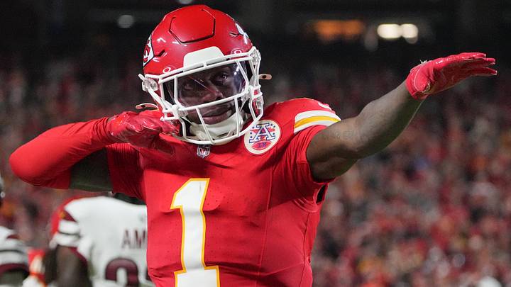 Kansas City Chiefs wide receiver Xavier Worthy