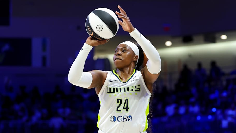 Dallas Wings guard Arike Ogunbowale may be on the move at the 2025 WNBA trade deadline. | Kevin Jairaj-Imagn Images