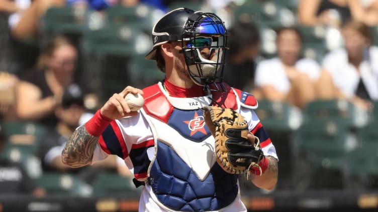 Chicago White Sox catcher Yasmani Grandal