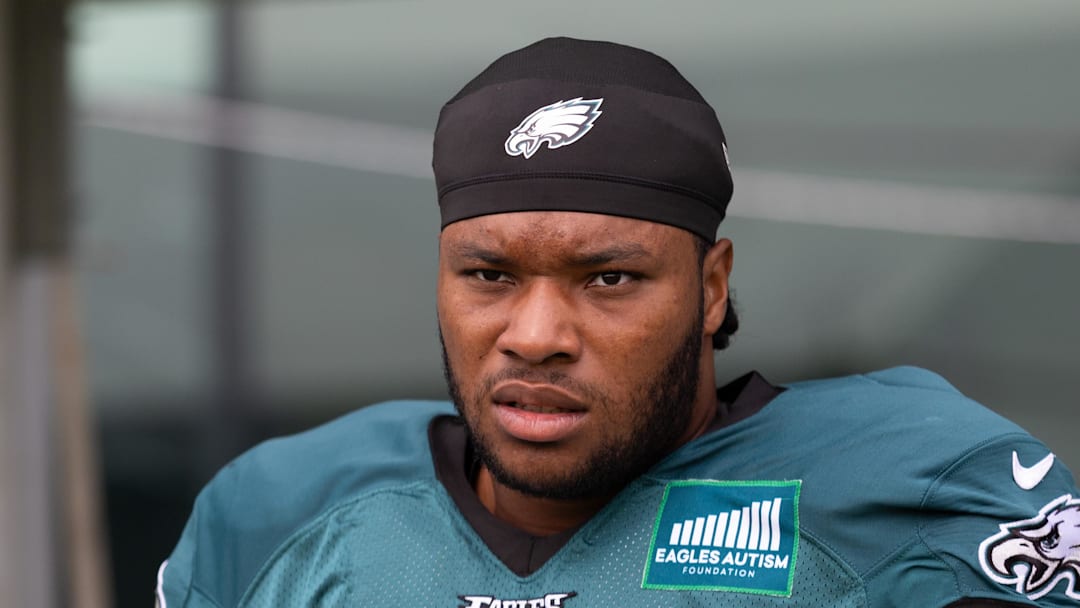 Philadelphia Eagles right guard Tyler Steen