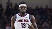 Gonzaga Bulldogs forward Graham Ike.
