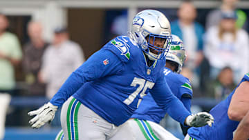 Anthony Bradford of the Seattle Seahawks