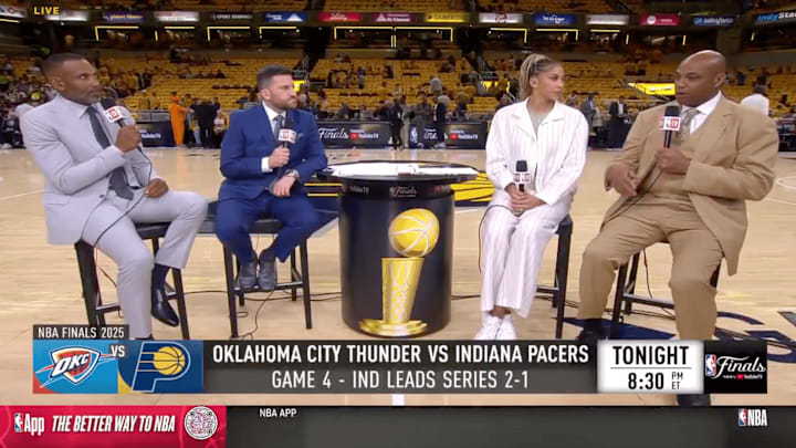 Barkley breaks down the NBA Finals ahead of Game 4 between the Indiana Pacers and Oklahoma City Thunder
