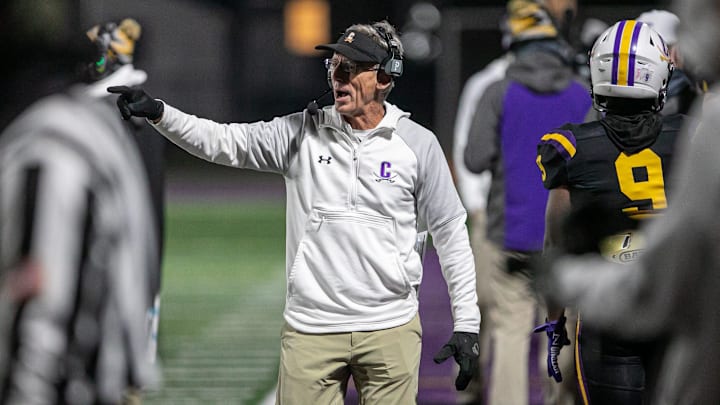 Mark Stroud has announced that he will be stepping down as Calvary Day head football coach at the conclusion of the 2024 postseason. The Cavaliers are 9-1 as they prepare to face Mount Paran Christian in a Round of 16 game in the new GHSL Private School Class state tournament, on Friday.