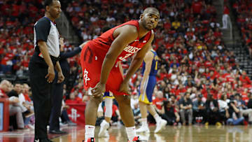 Golden State Warriors v Houston Rockets - Game Three