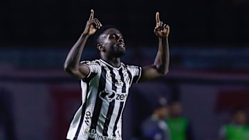 Colombiano chegou a seis gols no Campeonato Brasileiro, se tornando vice-artilheiro da competição