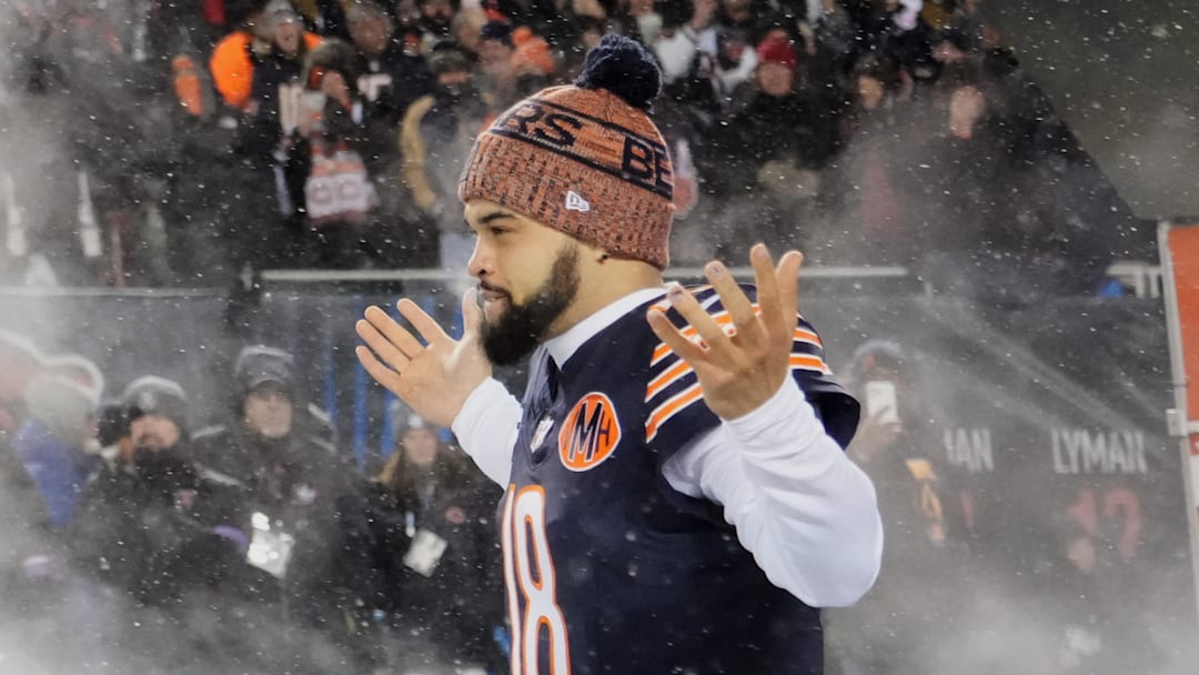 Chicago Bears quarterback Caleb Williams