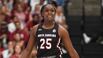 South Carolina basketball guard Raven Johnson