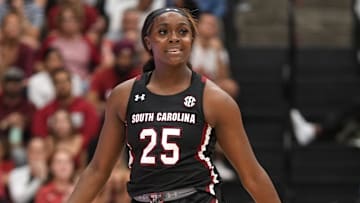South Carolina basketball guard Raven Johnson