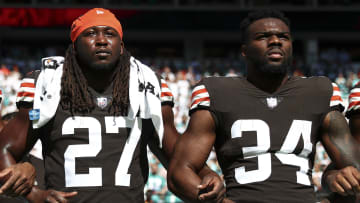 Where do Kareem Hunt and Jerome Ford land on the latest Cleveland Browns running back depth chart?