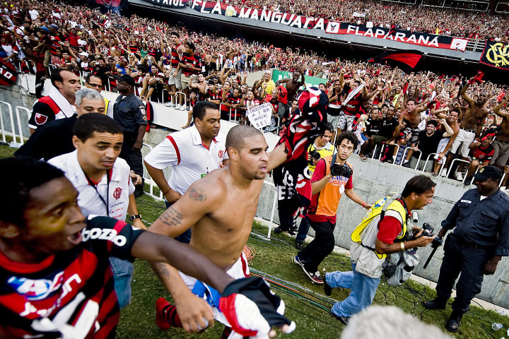 Adriano Imperador jogador do Flamengo