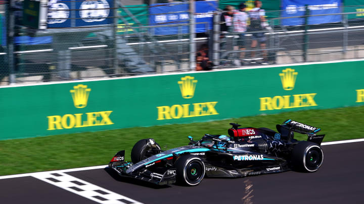 George Russell, Mercedes, Belgian Grand Prix, Circuit de Spa-Francorchamps, Formula 1