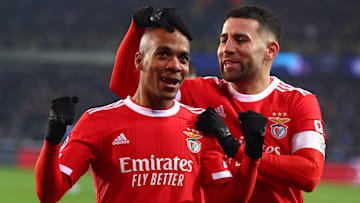Benfica venceu o Club Brugge por 2 a 0