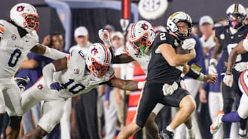 Vanderbilt quarterback Diego Pavia led a double-digit comeback against Auburn.