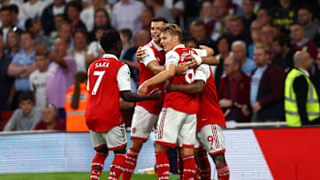 Arsenal berhasil mengatasi perlawanan Aston Villa, Kamis (1/9) dinihari WIB.