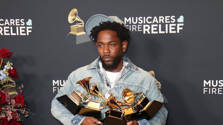 Kendrick Lamar won Record of the Year, Best Rap Performance, Best Rap Song, Best Music Video and Song of the Year for "Not Like Us" at the 2025 Grammy Awards.
