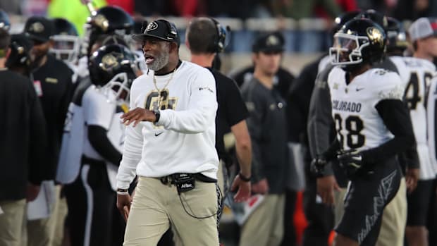 Colorado Buffaloes coach Deion Sanders