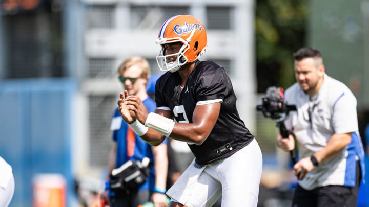 Florida Gators quarterback DJ Lagway has shown considerable progress since his first day of fall camp.