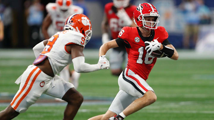 Georgia wide receiver London Humphreys (16)